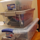 Totes have been great for my older consoles, controllers, and wires. The PS3 totes were big enough for the games, too!